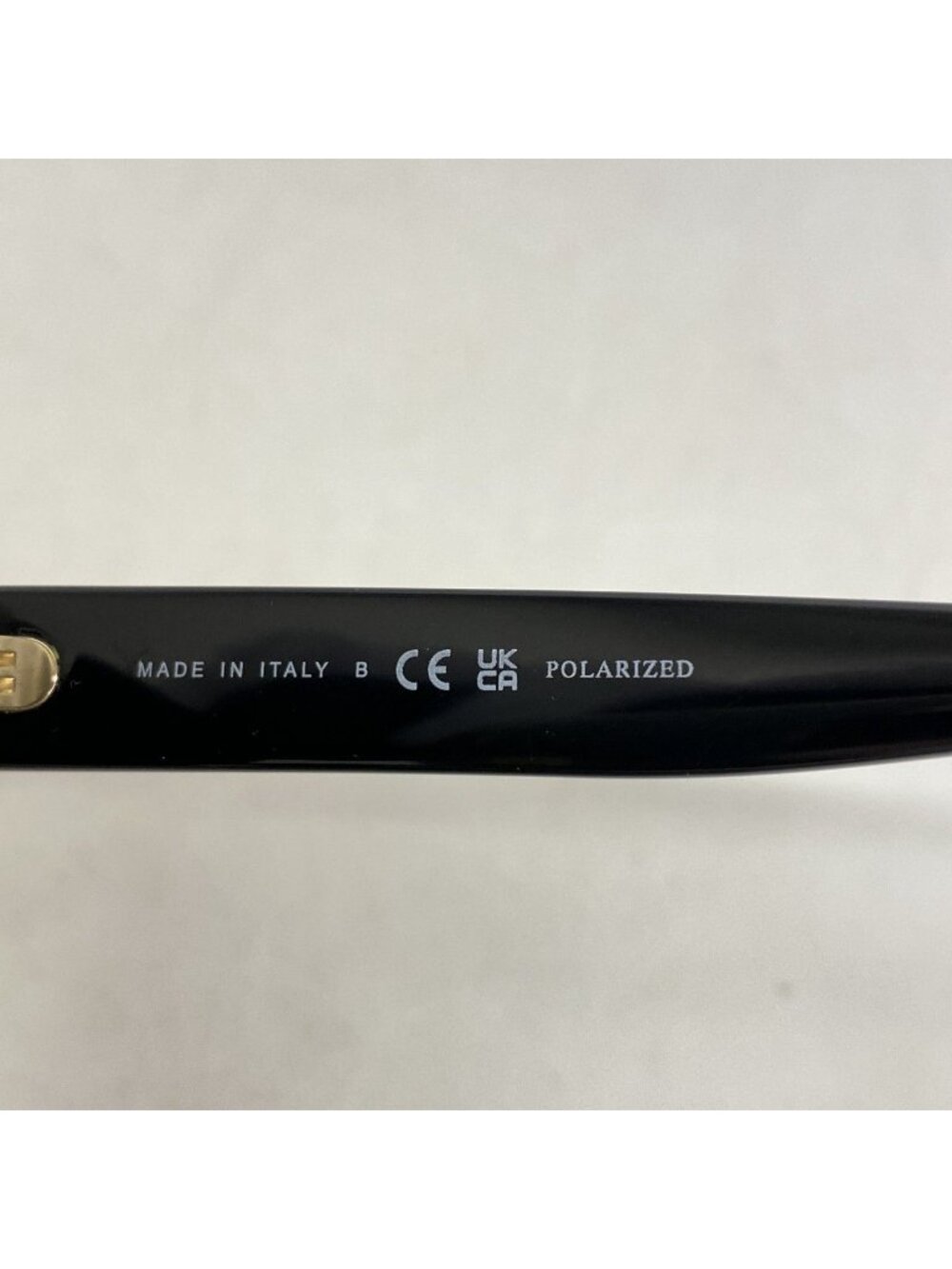 Chanel Sunglasses Acetate Black Champagne Gold Eyewear - Picture 4 of 8